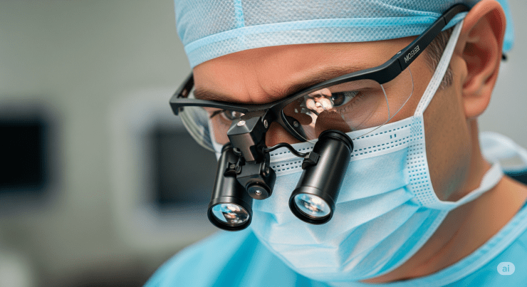 Cirurgião em cirurgia